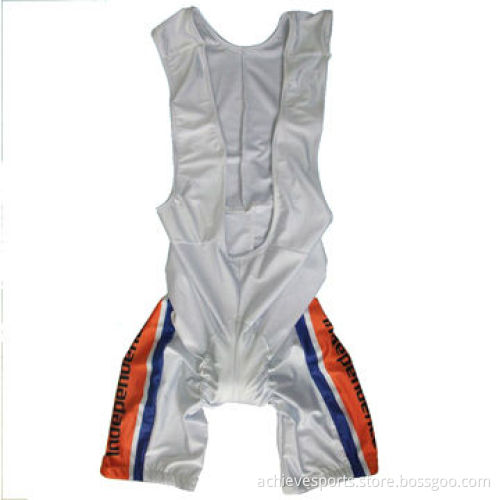 Cycling bib wear with customized design, made of 100% polyester